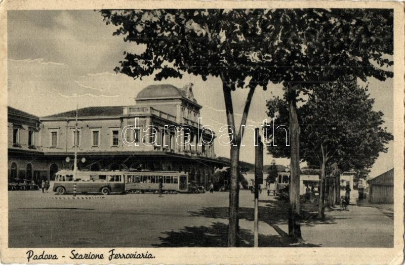 Padova, Stazione Ferroviaria / railway station, tram