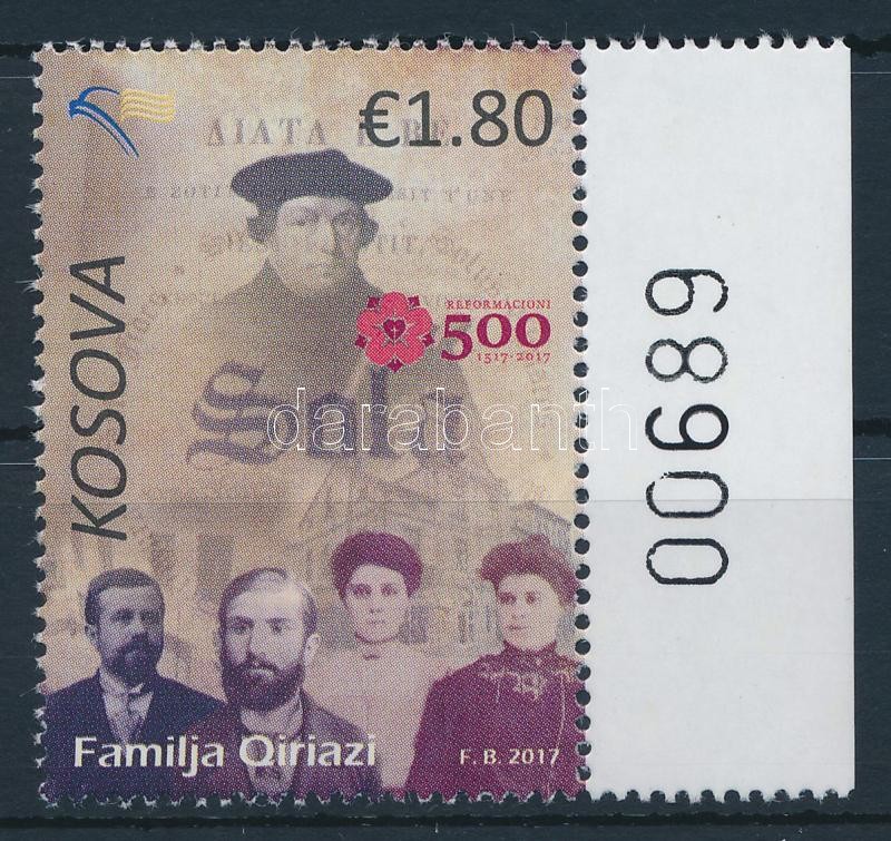 Reformáció ívszéli bélyeg, Reformation margin stamp