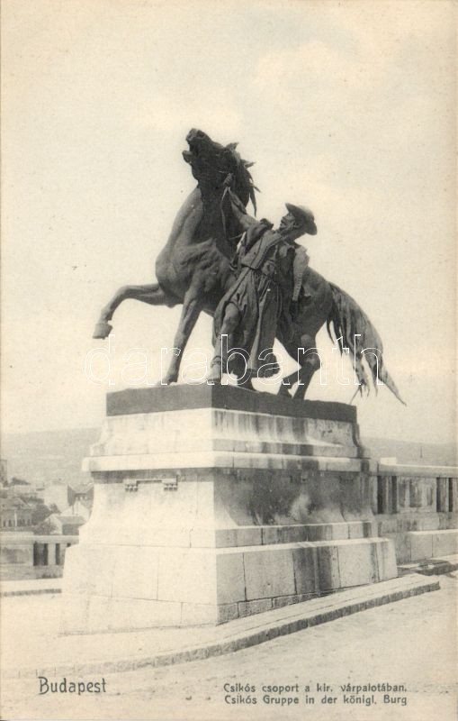 Budapest I. Vár csikós szobor