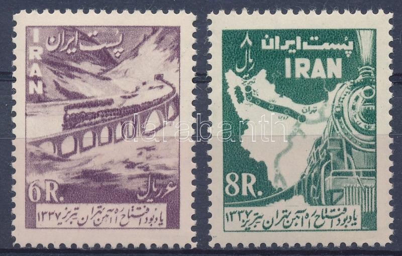 Teherán-Tabris vasút sor, Teherán-Tabris railway set