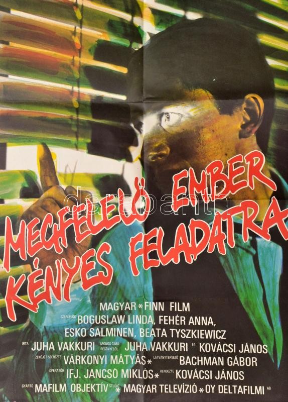 1985 Megfelelo Ember Kenyes Feladatra Rendezte Kovacsi Janos Darabanth Kft