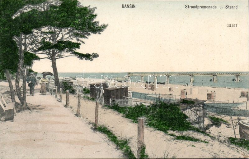 Bansin, Strandpromenade