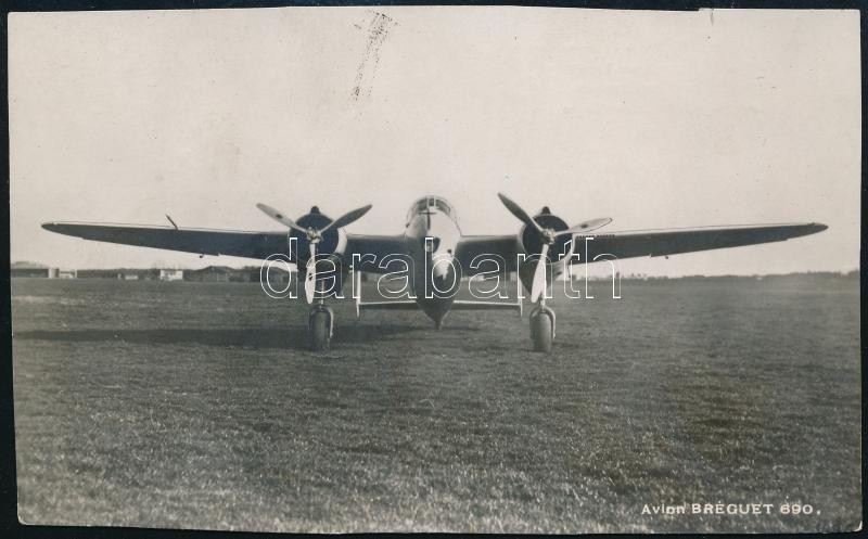 cca 1938 Breguet Br.690 t pus harci rep l g p k rbev gott