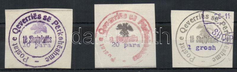 Hivatalos bélyegző a postai ügyintézésben sor, Official stamp of the postal administration set