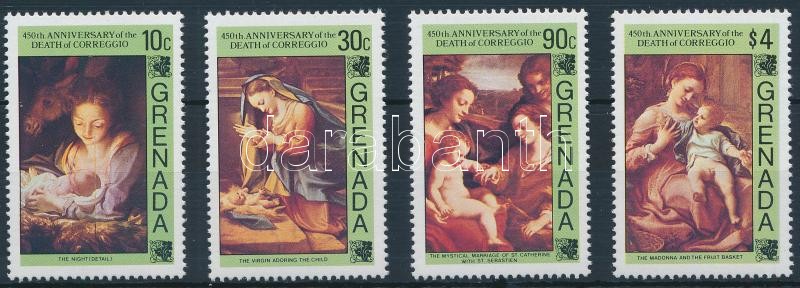 Correggio festmény sor, Correggio painting set
