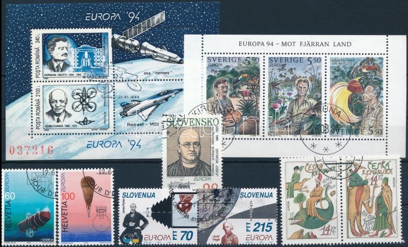 Europa CEPT 1994-1995 40 stamps and 7 blocks, Europa CEPT 1994-1995 40 db bélyeg és 7 blokk