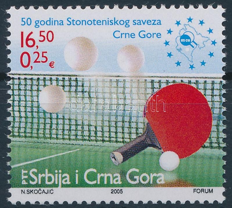 Asztali tenisz bélyeg, Table tennis stamp