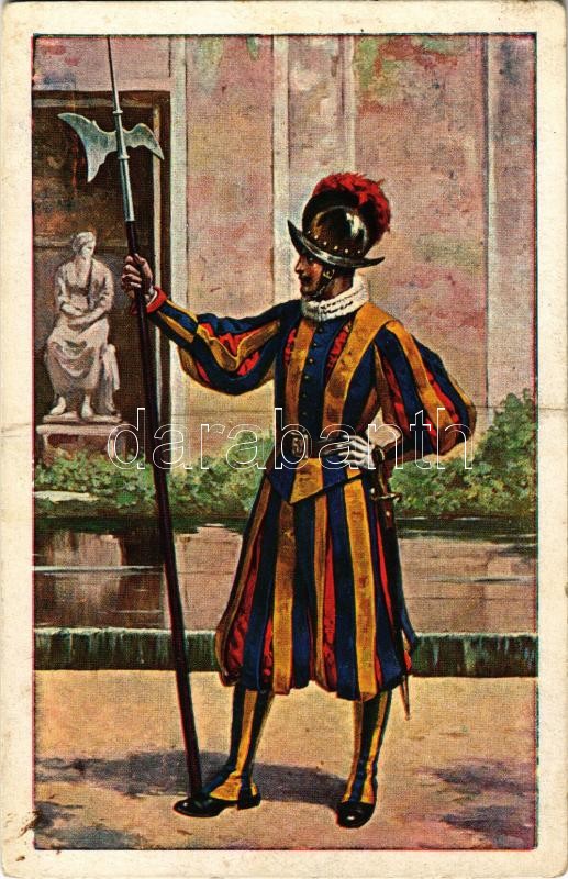 Vatican City, Citta del Vaticano; Guardia Svizzera, Tenuta di mezza gala / Swiss guard