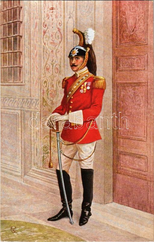 Vatican City, Citta del Vaticano; Guardia Nobile in grande uniforme / Noble guard, uniform