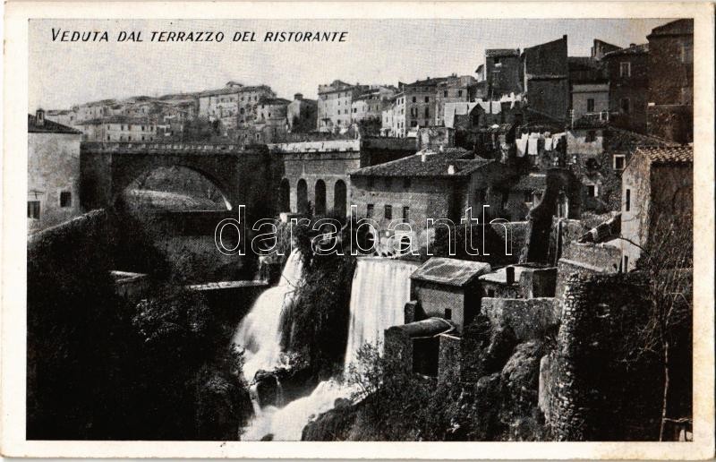 Tivoli, Veduta dal terrazzo del ristorante / general view