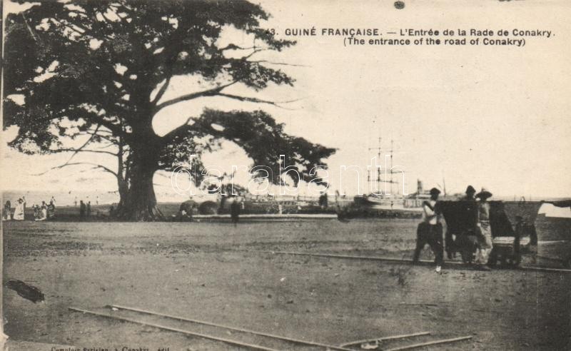 Conakry, L'Entrée de la Rade / entrance of the harbour