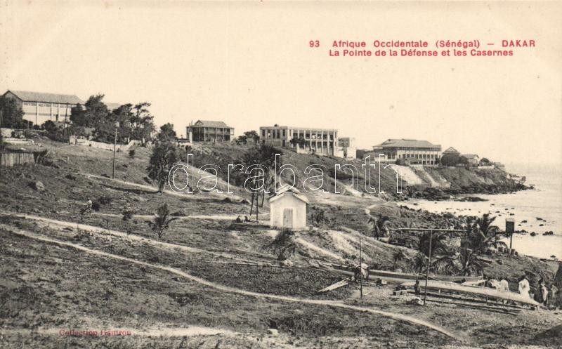 Dakar, La Pointe de la Défense et les Casernes / barracks