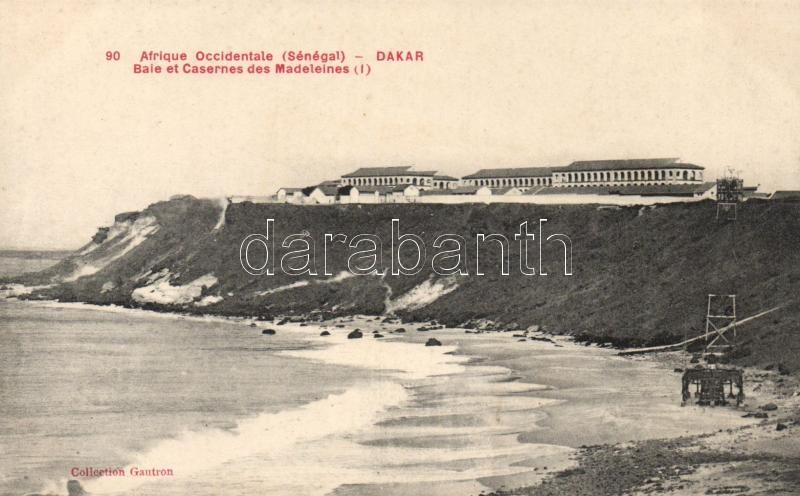 Dakar, Iles de la Madeleine, Baie et Casernes / island, bay, barracks