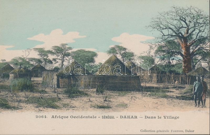 Dakar, Dans le Village / indigenous village, folklore