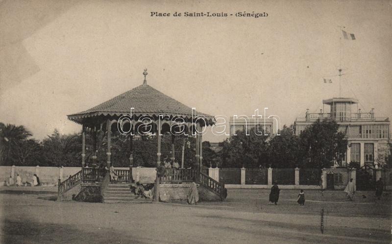 Saint-Louis, Place / square, pavilion