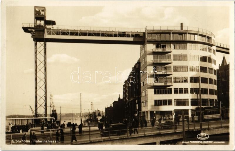 Stockholm, Katarinahissen / elevator, bridge