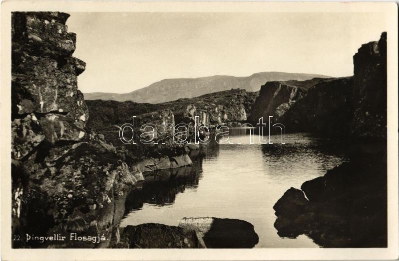 Thingvellir, Flosagjá / national park, river