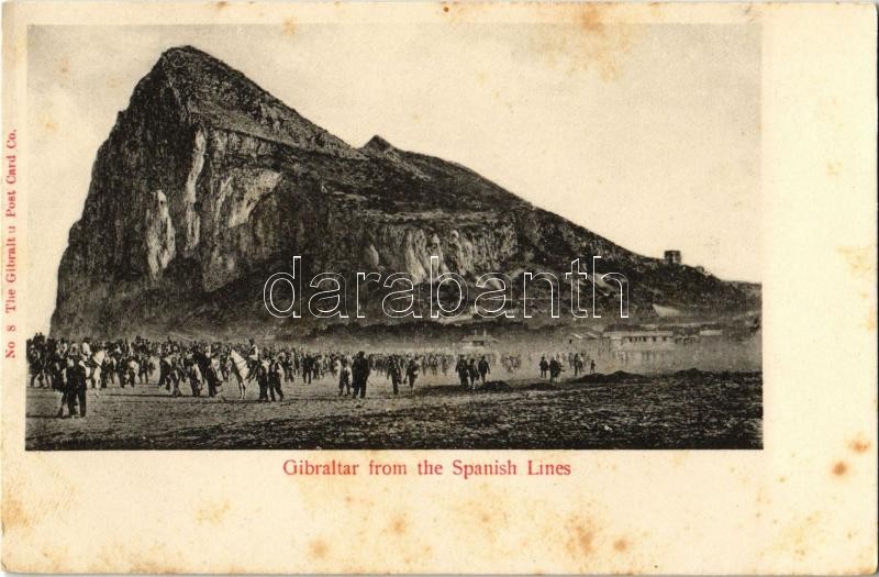 Gibraltar from the Spanish Lines