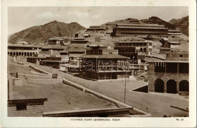 Aden, Steamer Point, Barracks