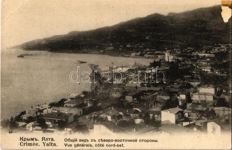 Yalta, Crimea, general view, northeastern coast