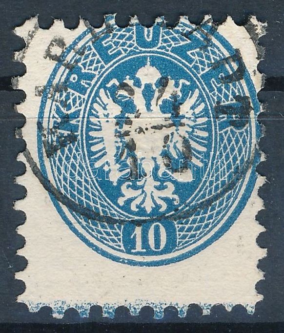 10kr strongly shifted perforation, margin on below 