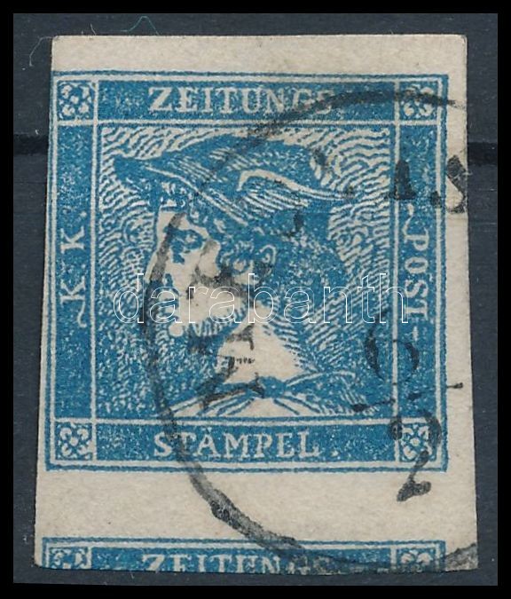 Newspaper stamp type IIIb 