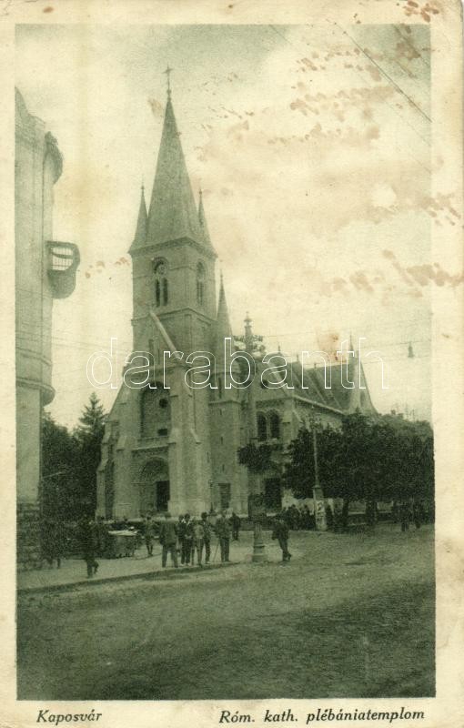 1926 Kaposvár, Római katolikus plébánia templom