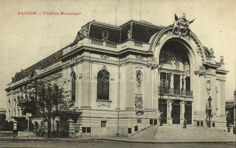 Saigon, Ho Chi Minh City; Théatre Municipal / theatre