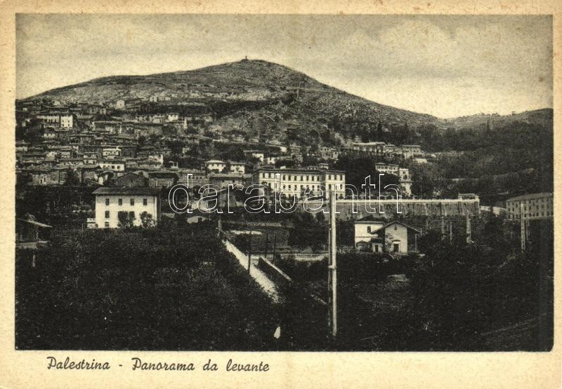 Palestrina, Panorama da levante / general view (15 cm x 10,5 cm)