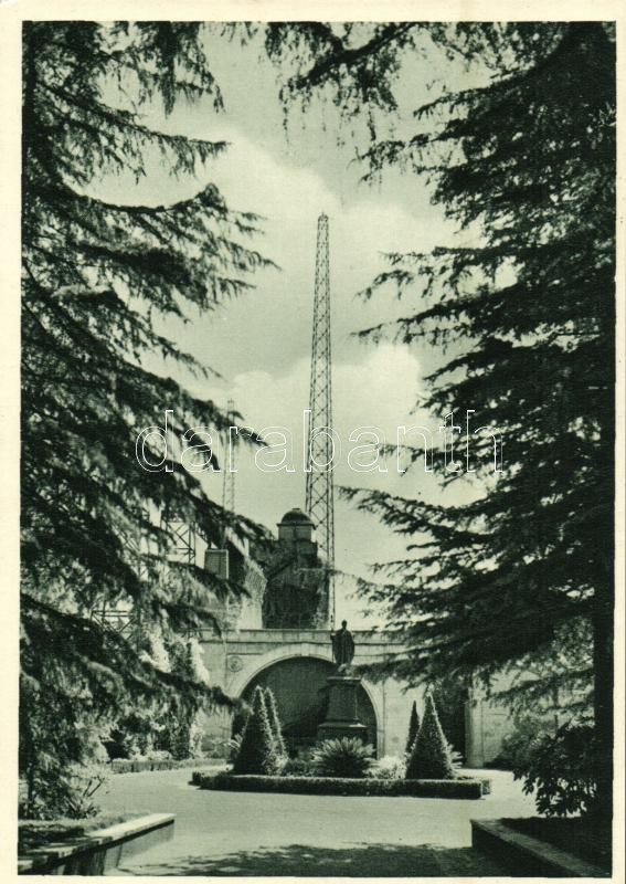 Vatican City, Citta del Vaticano; Stazione Radio, Veduta di antenne / Radio station, View of the antennaes (15 cm x 10,5 cm)