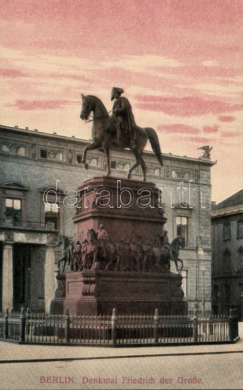 Berlin, Denkmal Friedrich der Grosse / monument