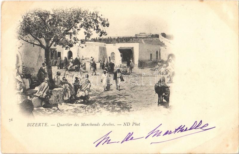 Bizerte, Quartier des Marchands Arabes / Arab merchants' district