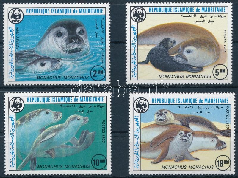 WWF Mediterrán barátfóka sor, WWF Mediterranean monk seal set