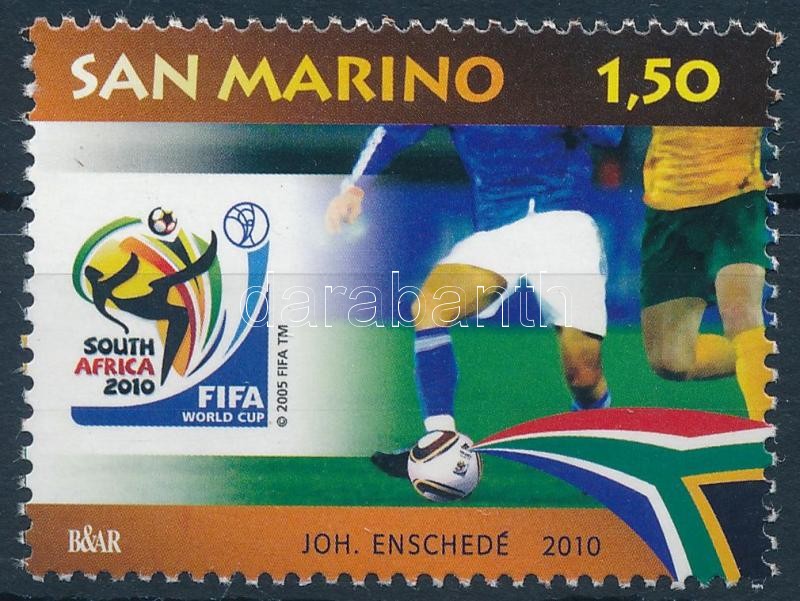 Labdarúgó-világbajnokság, Dél-Afrika bélyeg, Football World Cup, South Africa stamp