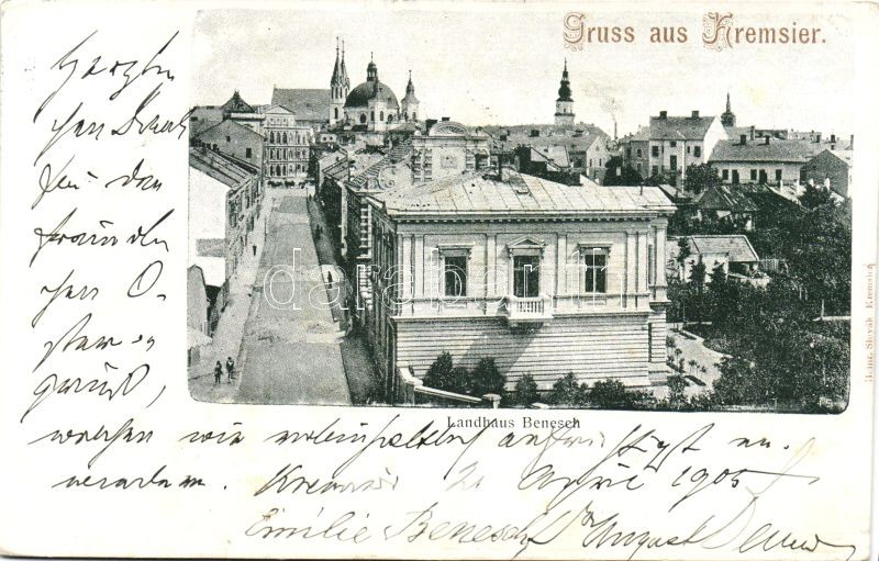 Kromeríz, Kremsier; Landhaus Benesch