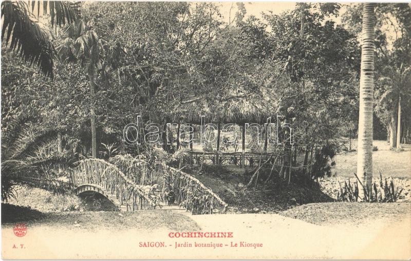 Saigon, Ho Chi Minh City, (Cochinchine); Jardin Botanique - Le Kiosque / Botanical Garden, Kiosk pavilion