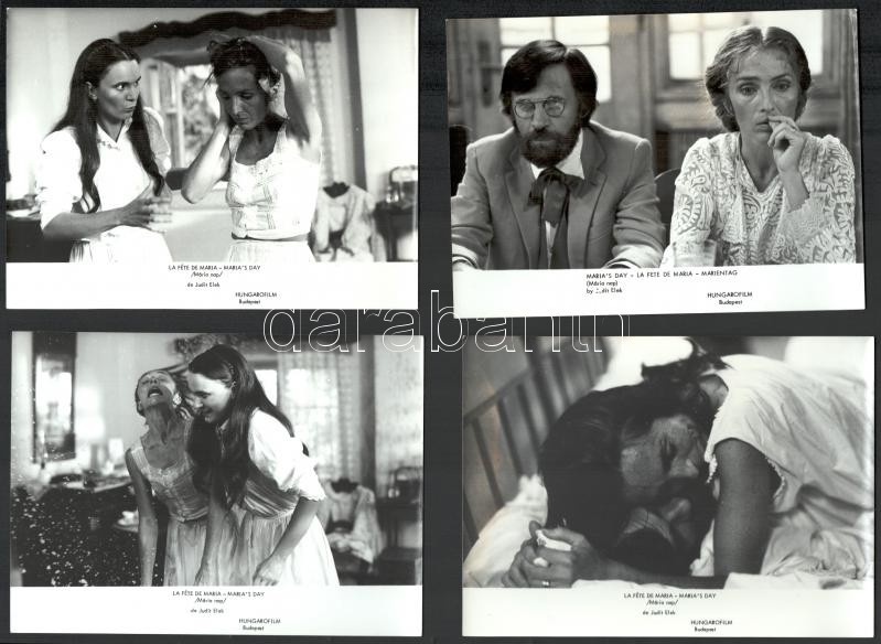 1983 Mária-nap, Elek Judit filmje, 6 db filmfotó, 13×18 cm | Darabanth Kft.