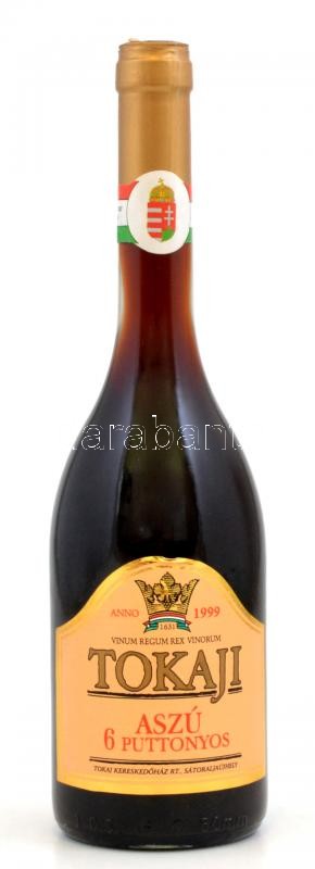 1999 Tokaji Aszú, 6 puttonyos, Tokaj kereskedőház Rt., 0,5 l | Darabanth  Auctions Co., Ltd.