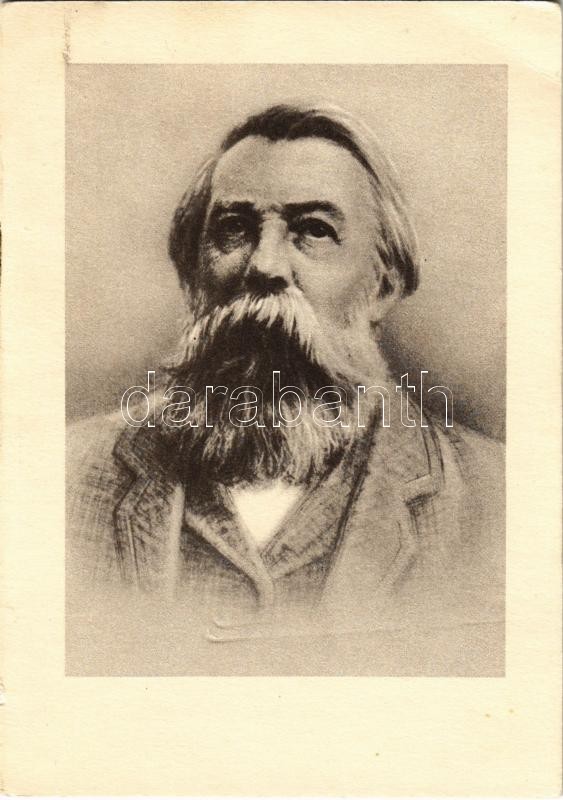 Friedrich Engels. Herausgegeben vom Parteivorstand der KPD zum Karl-Marx-Jahr 1953, 1953 Friedrich Engels. A német kommunista párt által Karl-Marx évére kiadva.