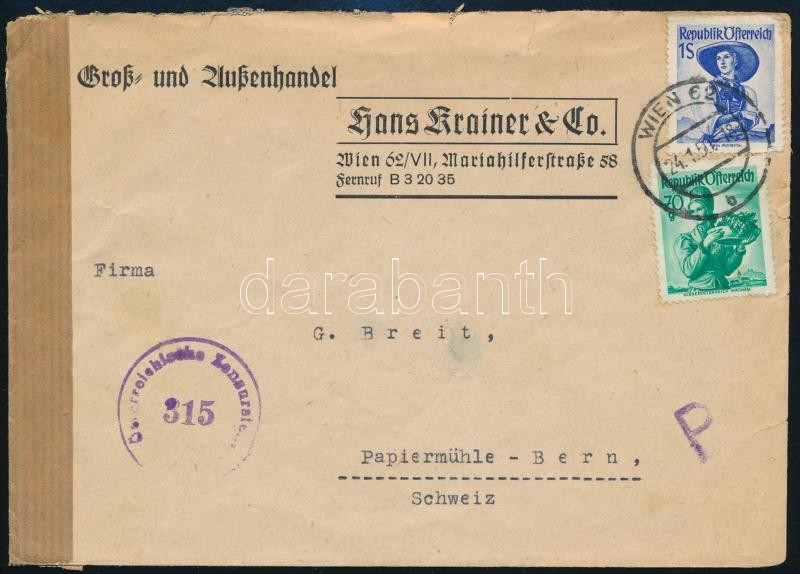 Austria, Ausztria 1950