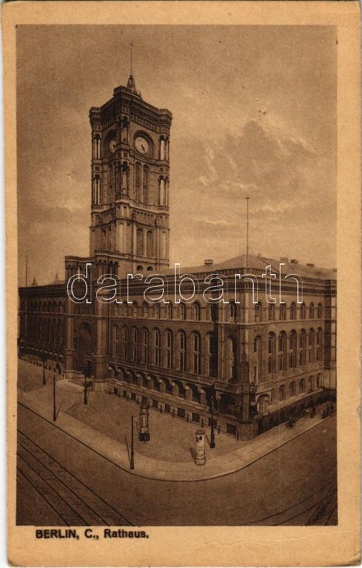 1927 Berlin, Rathaus / town hall