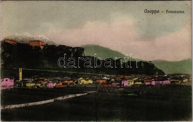 Osoppo, Panorama / general view. Ed. Biagio Cosani