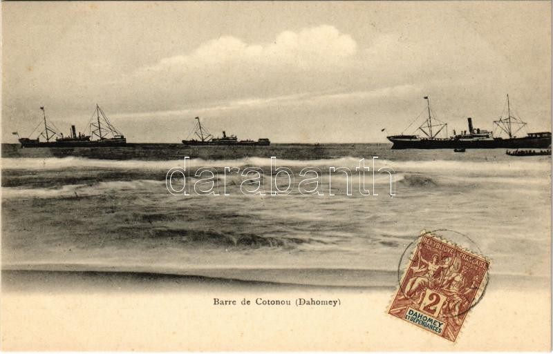 Cotonou, Barre / ships, wave