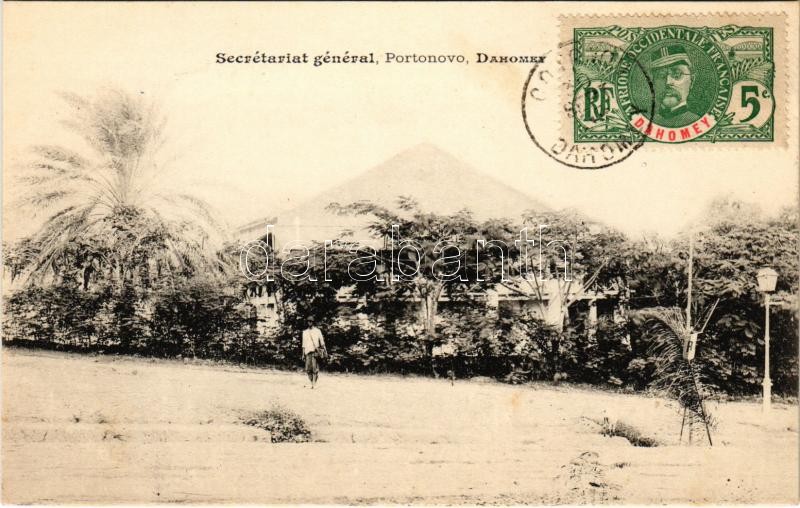 Porto-Novo, Portonovo; secrétariat général / general secretariate