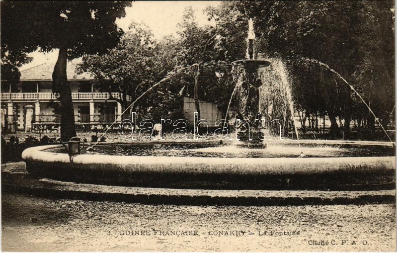 Conakry, La fontainé / fountain