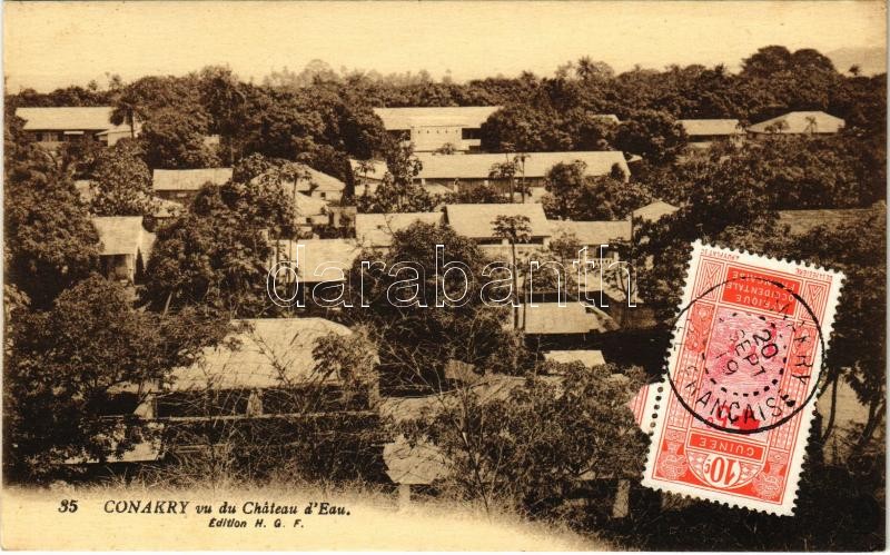 Conakry, vu du Chateau d'Eau / general view