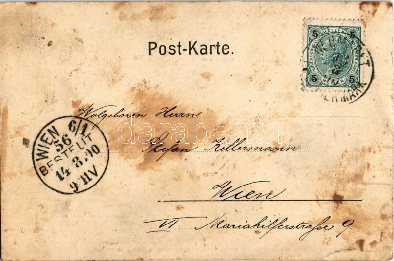 1900 Mürztaler Braut aus dem 17. Jahrhundert.
Anzug aus dem Landesmuseum in Graz / Austrian folklor...