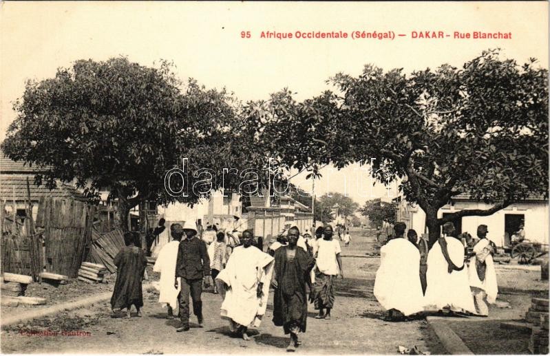 Dakar, Rue Blanchat / street view