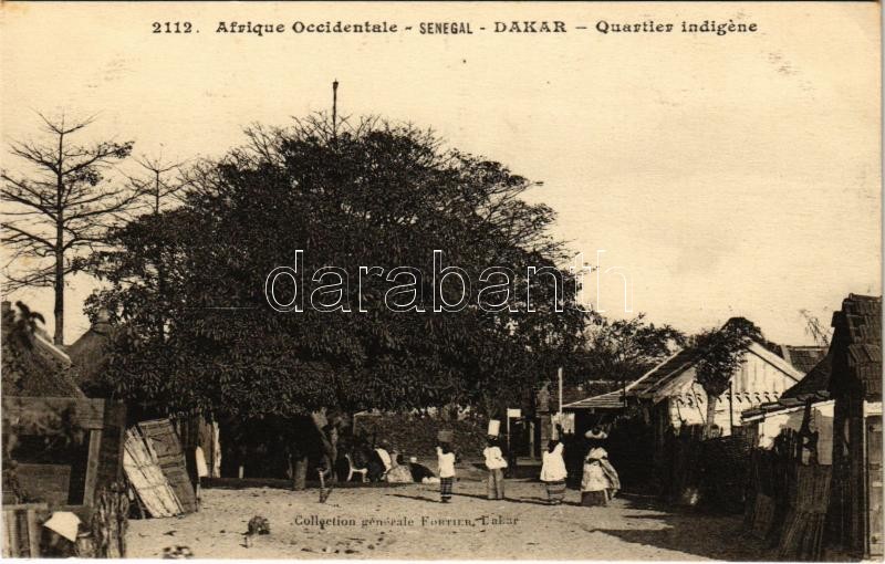 Dakar, Quartier indigéne / native quarter