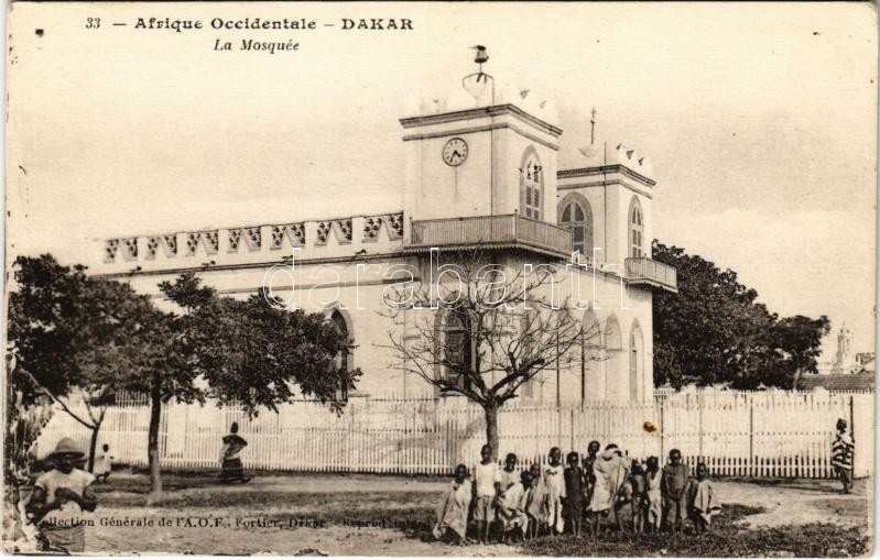 Dakar, La Mosquée / mosque, children